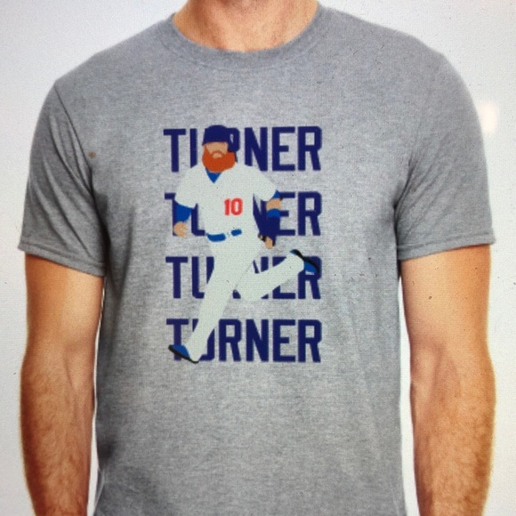 Los Angeles Dodgers Justin Turner Shirt - Picture 1 of 1